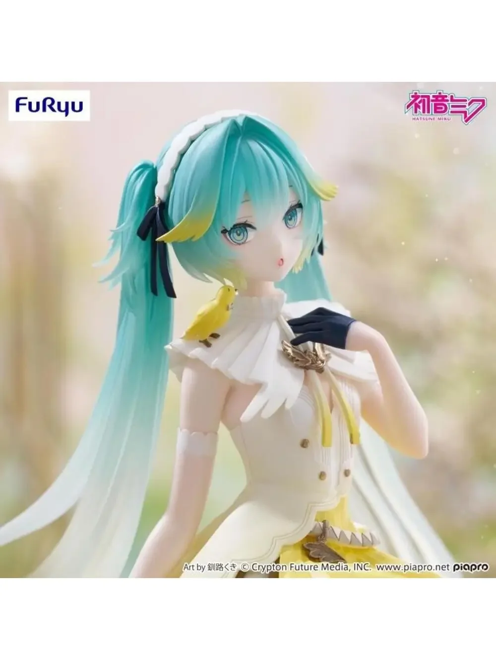 FuRyu Hatsune Miku Figure Yellow Excelsior Contact Vocaloid Bird